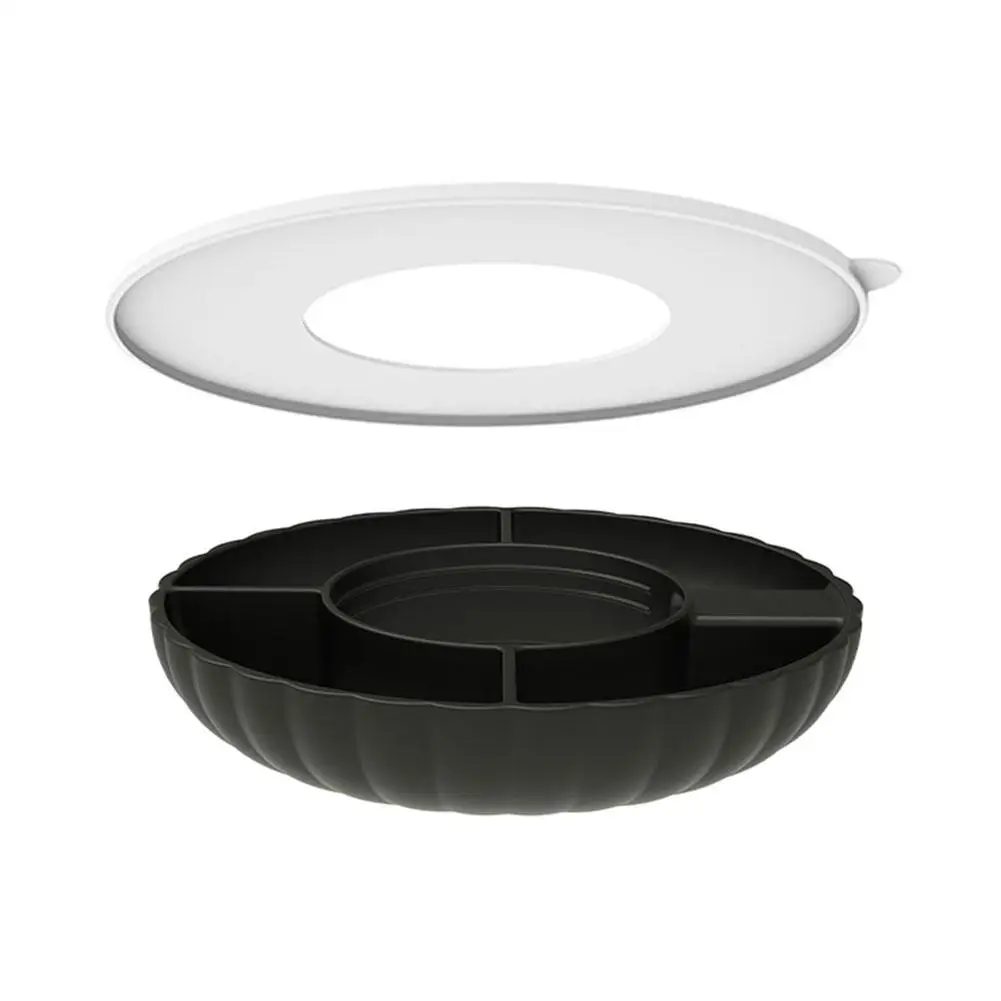 Многоразовая силиконовая миска для закусок поднос пищевого класса легкая