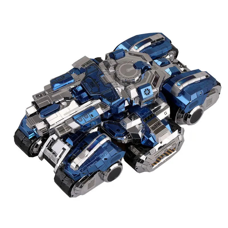 Рисунок 3 - Металлический 3D-пазл туманность