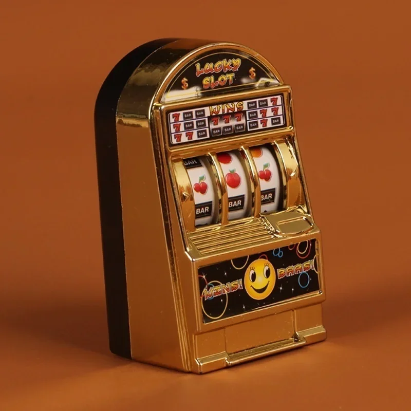 Миниатюрный Счастливый Джекпот Игровой Автомат Игрушка Забавный Подарок Для