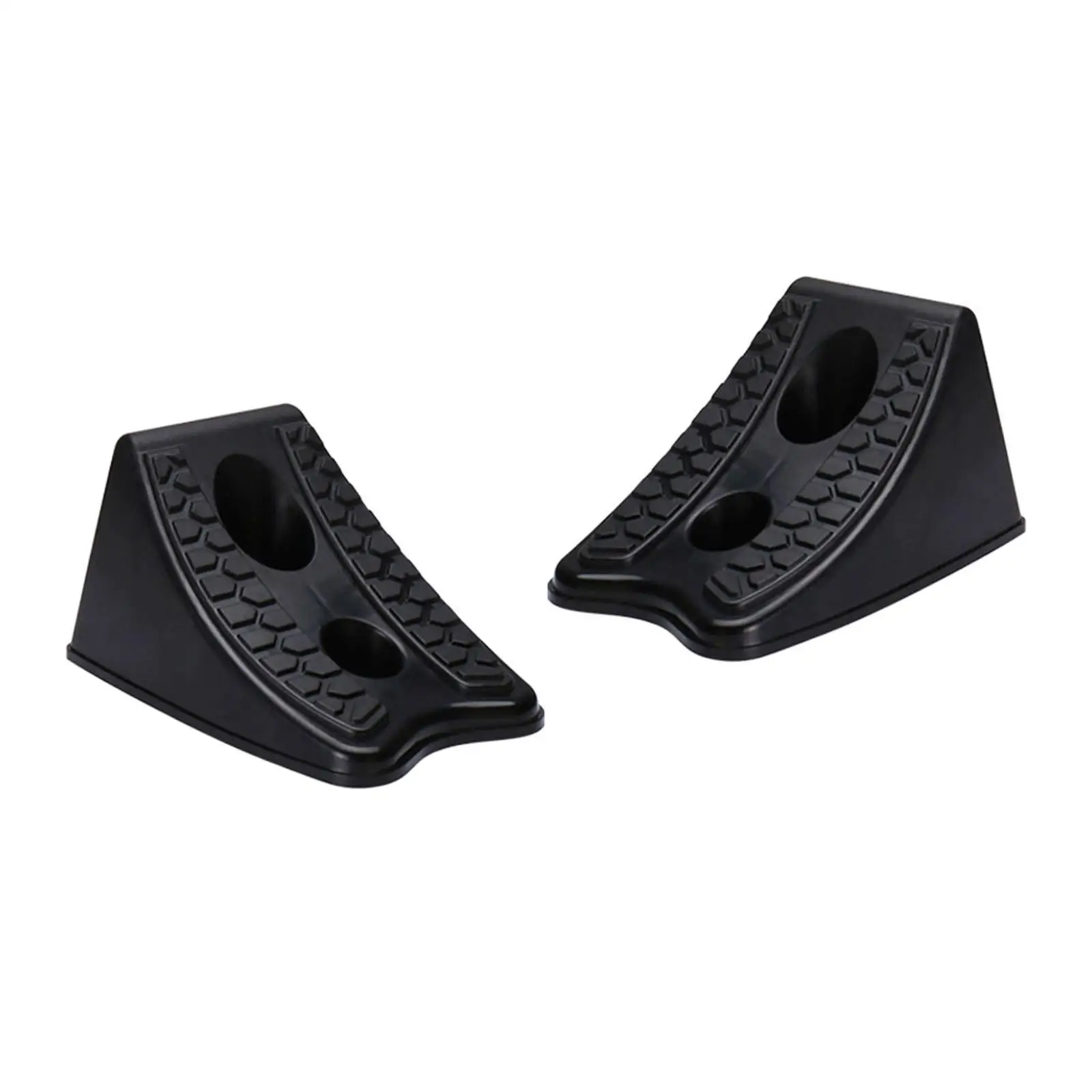 

2 Pieces Wheel Chocks Wheel Alignment Block for Truck Camper RV Trailer