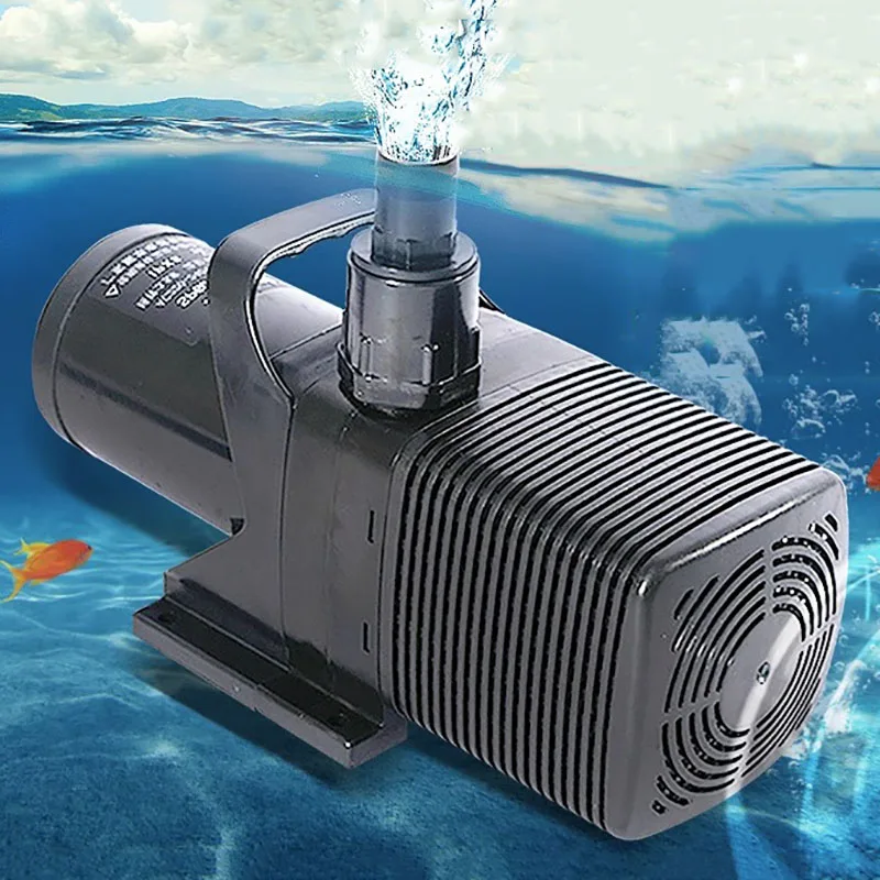 

Rockery Water Pump for Aquarium, Pond Fountain Pump, Circulating Oxygen Pump, Submersible Pump, Silent Fishbowl Overflow, Garden