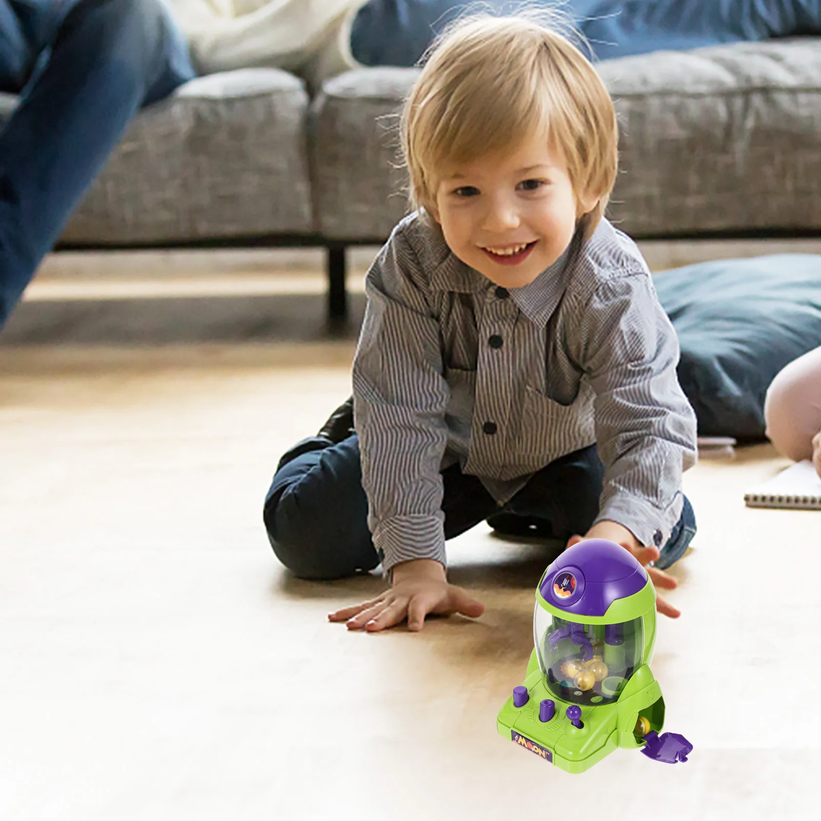 

Мини-ловушка для мальчиков, игрушки для дома, ручной пластиковый подарок, Ловец мячей