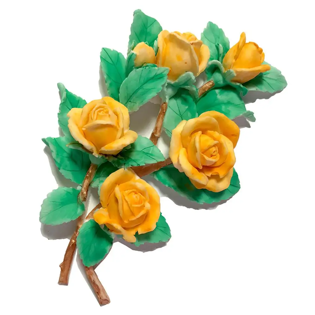 

Силиконовая эпоксидная форма для выпечки «розы»