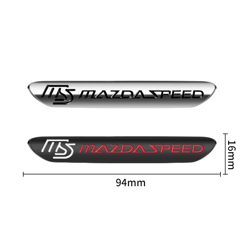 

Металлический автомобильный значок для MS MAZDASPEED решетчатый логотип Mazda 3 6 CX-3 CX-4 CX-5 CX-7 CX-9 автомобильный Стайлинг 3D значок надпись наклейки для багажника