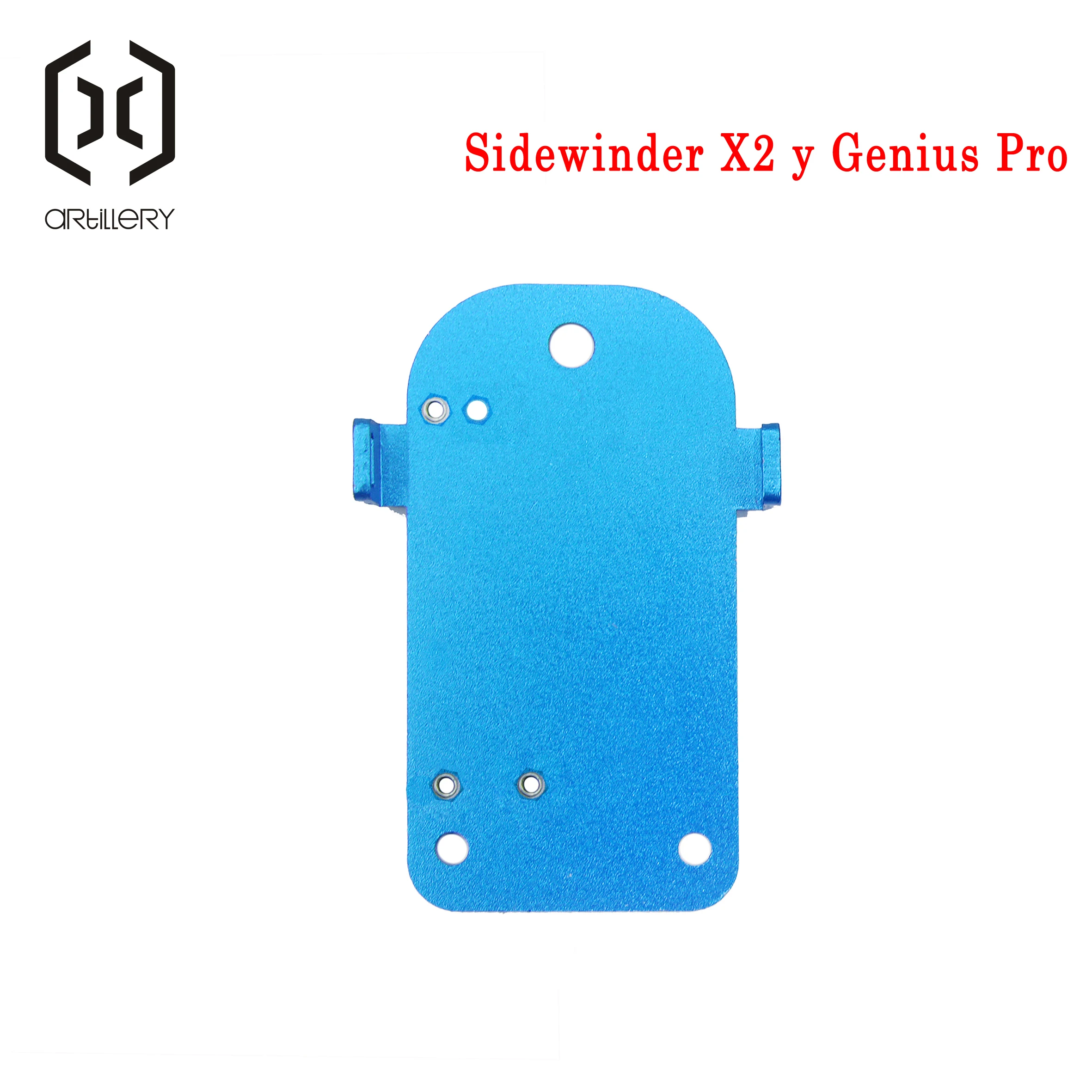 Artiglieria Sidewinder X2 E Genius Pro Estrusore Puleggia Piastra