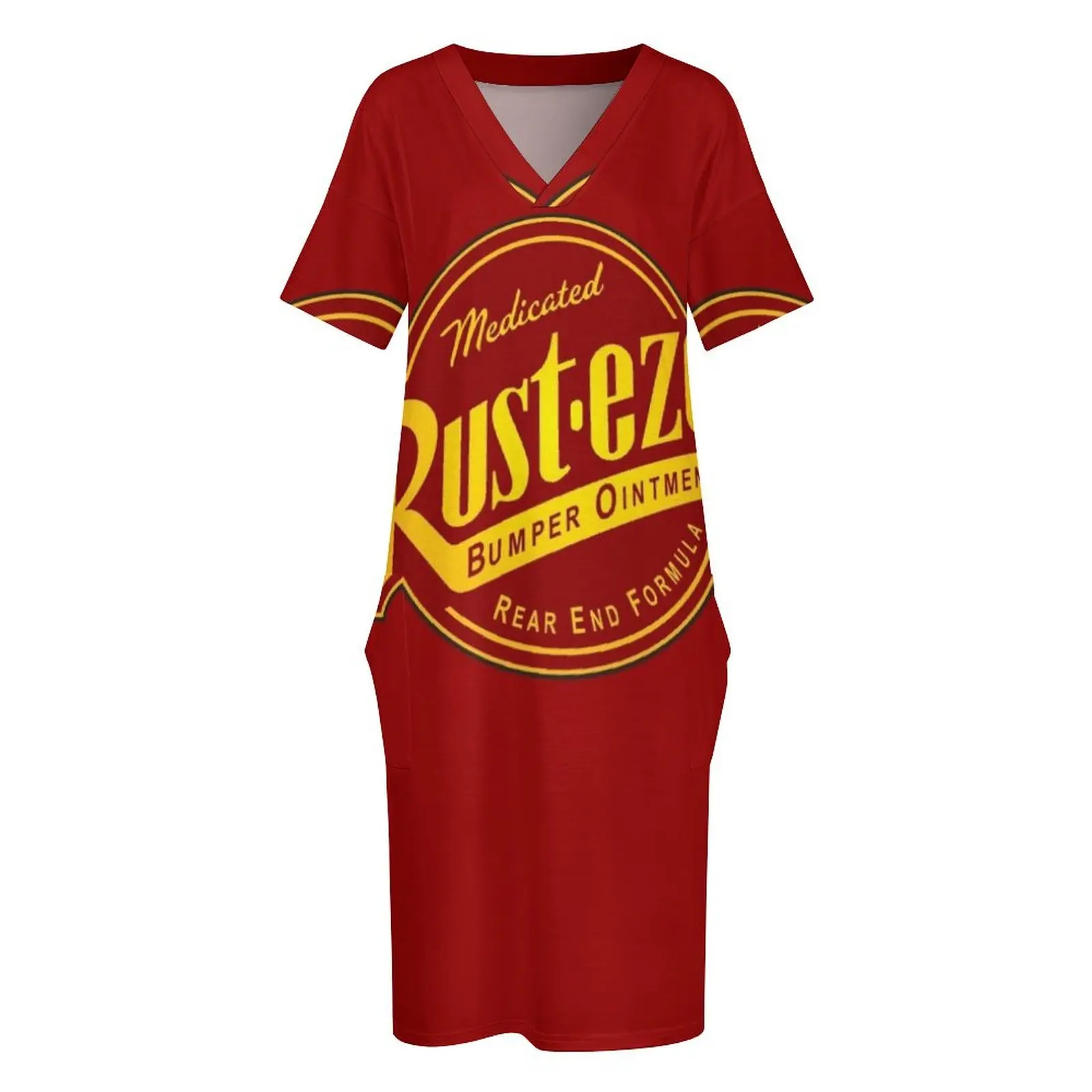 Свободное платье с карманами платья для женщин трендовая женская одежда 2025