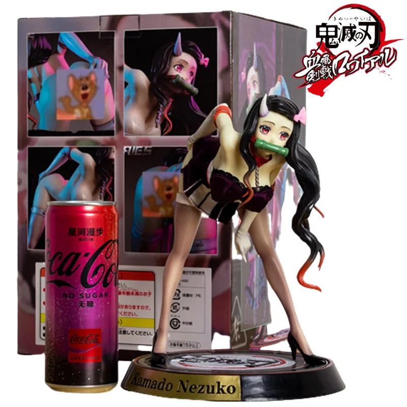 

Demon Slayer Kimetsu No Yaiba Figure Kamado Nezuko Kanroji Mitsuri Anime GK PVC Action Figure Adults Collectible Model toys gift