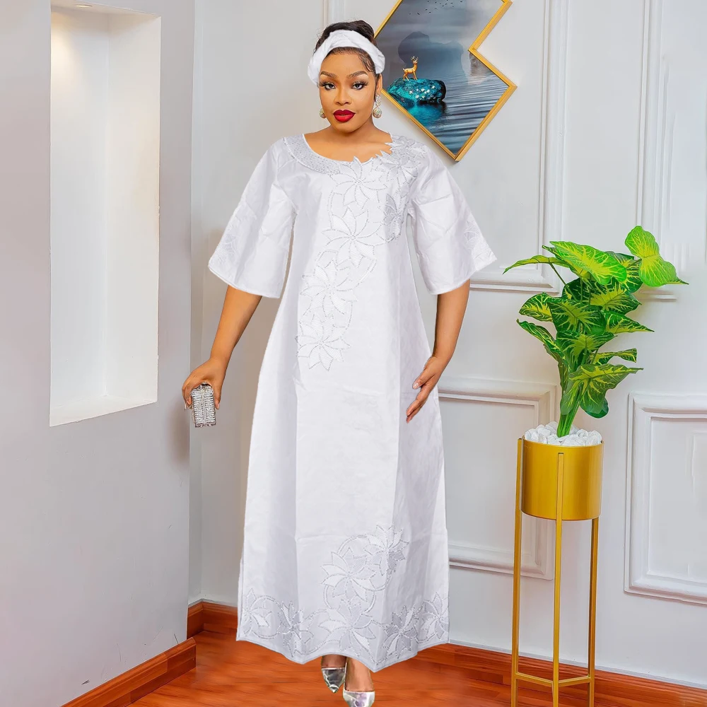 H &amp D новый стиль африканской одежды для женщин традиционные платья с вышивкой