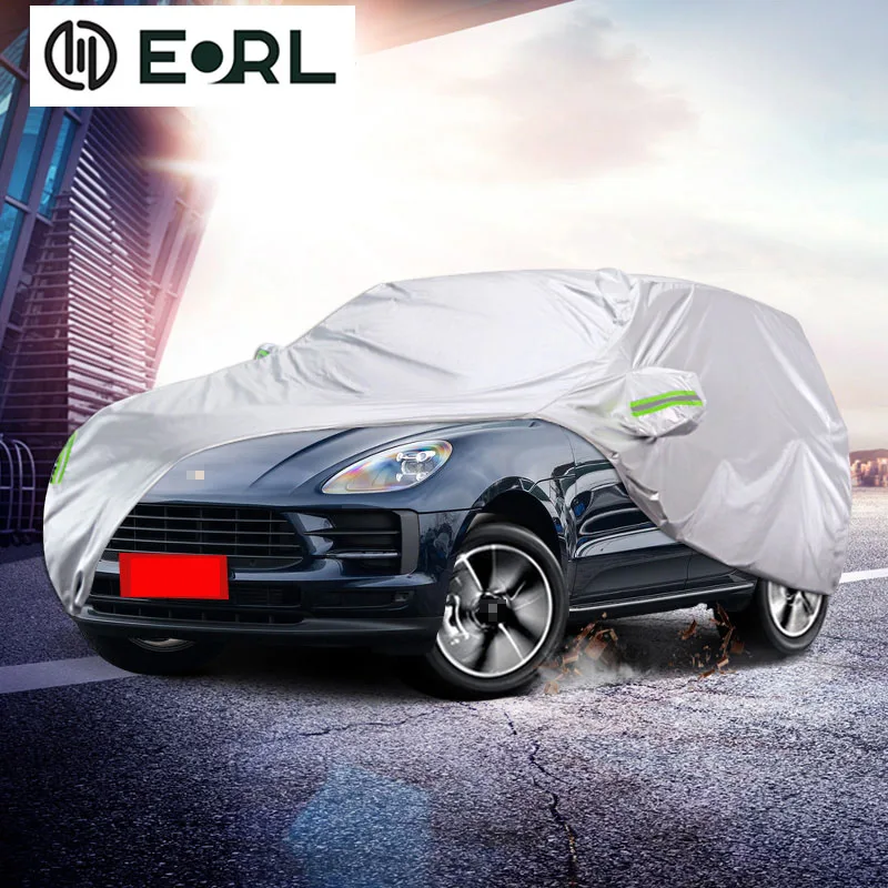 

Full Car Cover SUV Anti UV Rain Sun Snow Frost Oxford cloth Cover Sunshade Dustproof For Porsche Macan Car Accessories