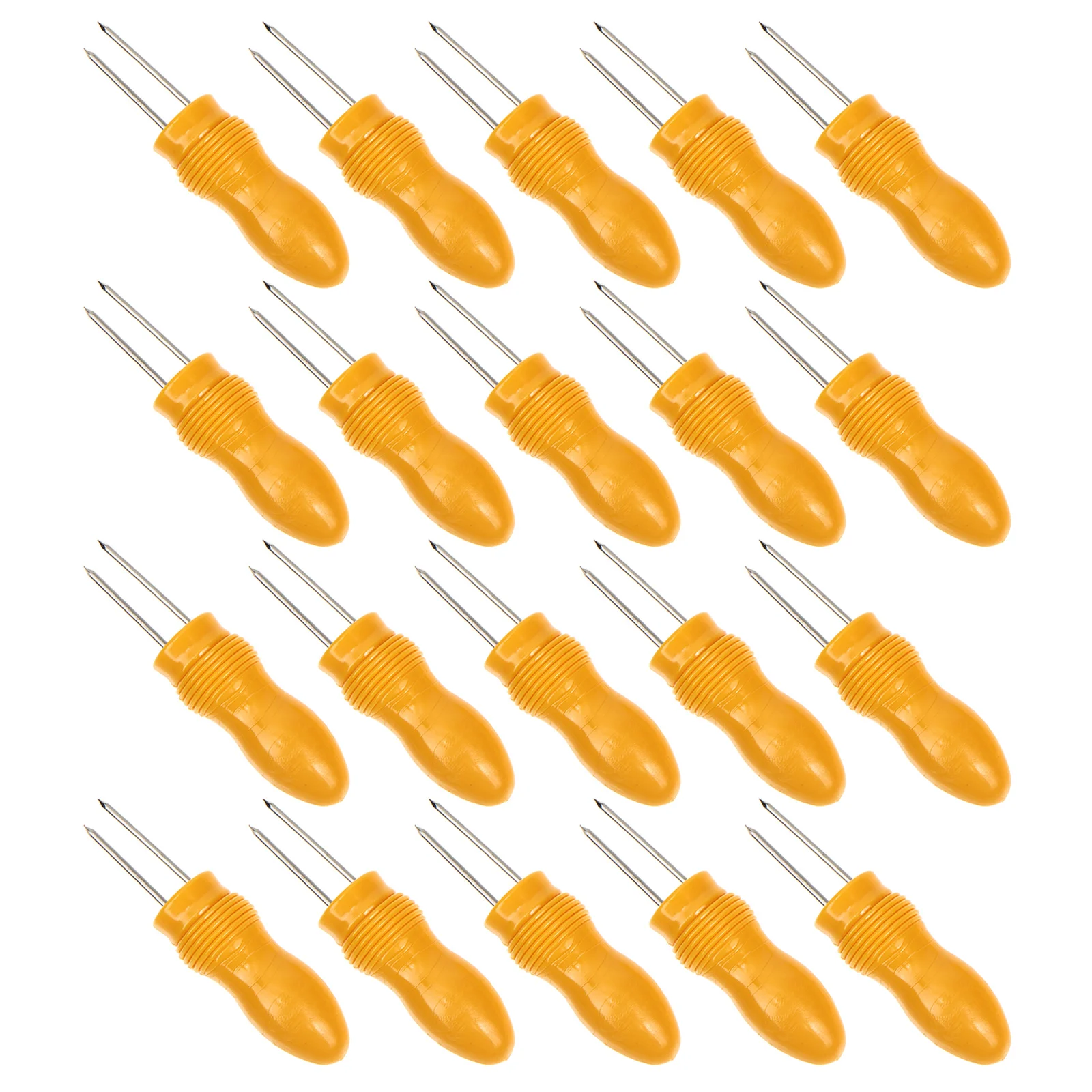 

Corn Cob Holders Bbq Forks Fork Fruit Skewers Sweetcornthe Picks Holder Handles Barbecue Pick Sticks Prongs Stainless Steel