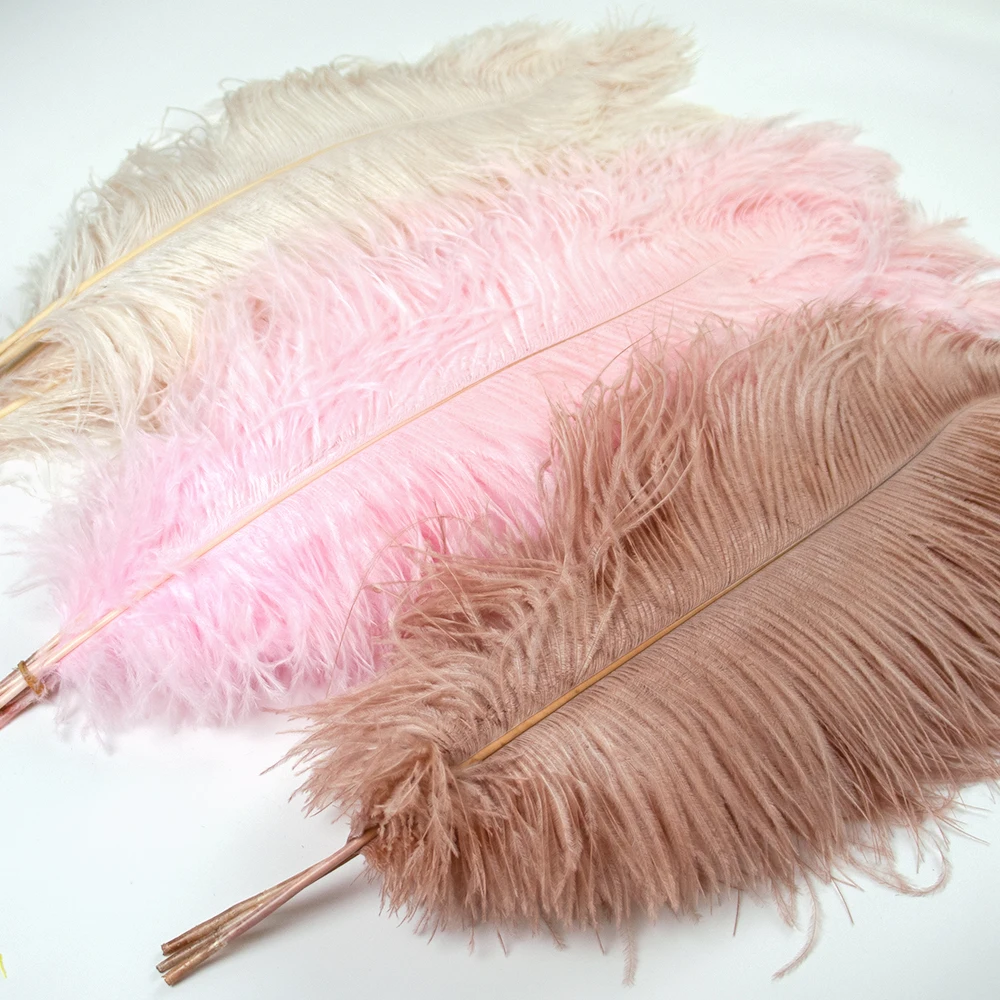 

10 шт. пушистые страусиные перья 15-55 см для рукоделия, декор для свадебной вечеринки, цветные Страусиные плюмашки, аксессуары для карнавального стола