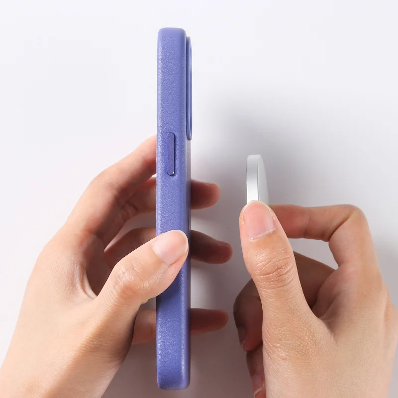 Tanie Luksusowe Skórzane Etui Do IPhone 14 13 12 Pro Max Animacja Pop Up Okno Do Magsafe Pokrywa ładująca Odporna Na Wstrząsy Brak Odcisków Palców