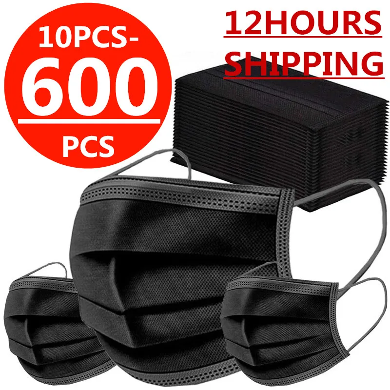 Одноразовая хирургическая маска с фильтром 10-600 шт. медицинская стандартная