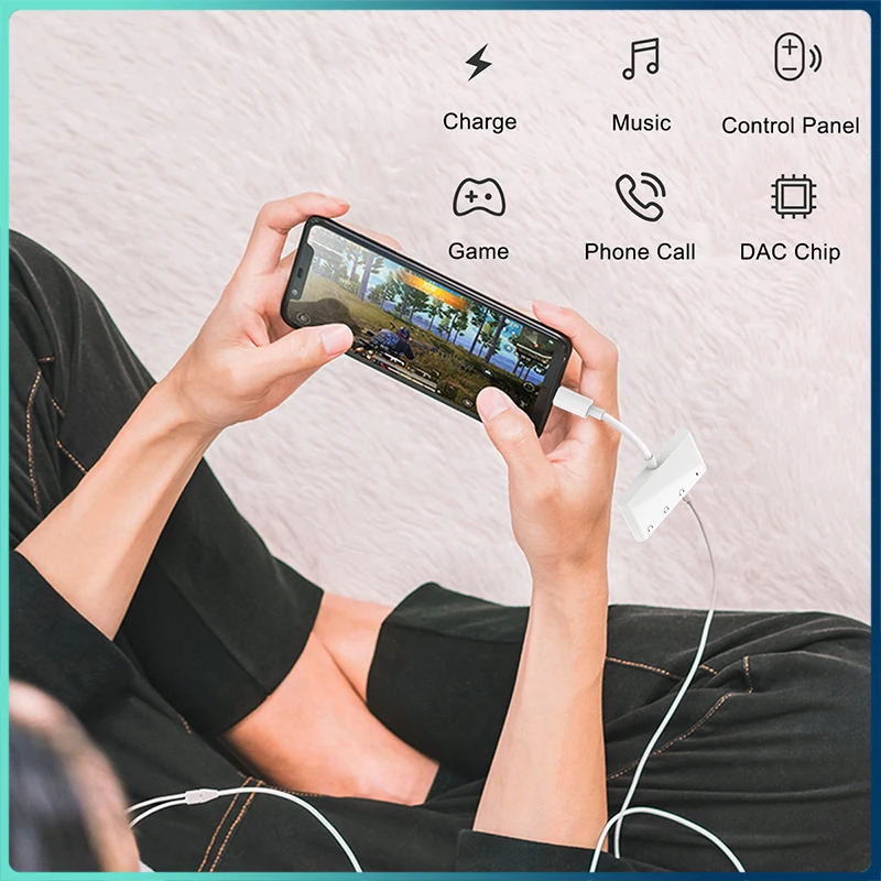 Адаптер для наушников со штекером USB Type-C на 3 5 мм