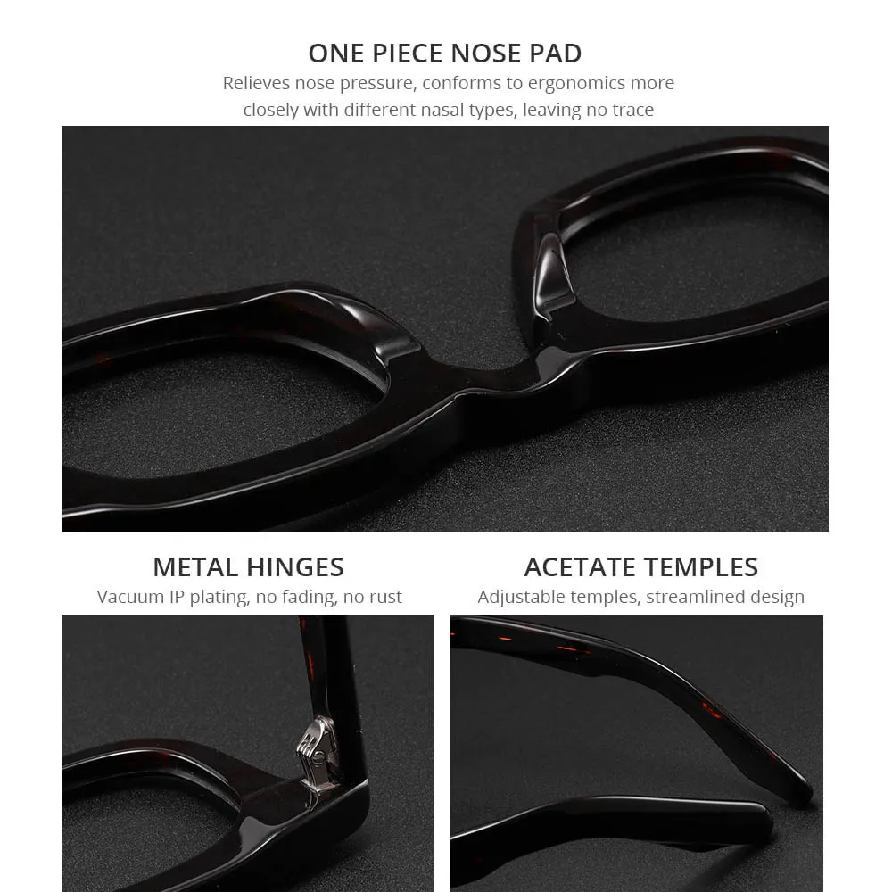 Новая леопардовая оправа для очков квадратные большие очки с защитой от синего