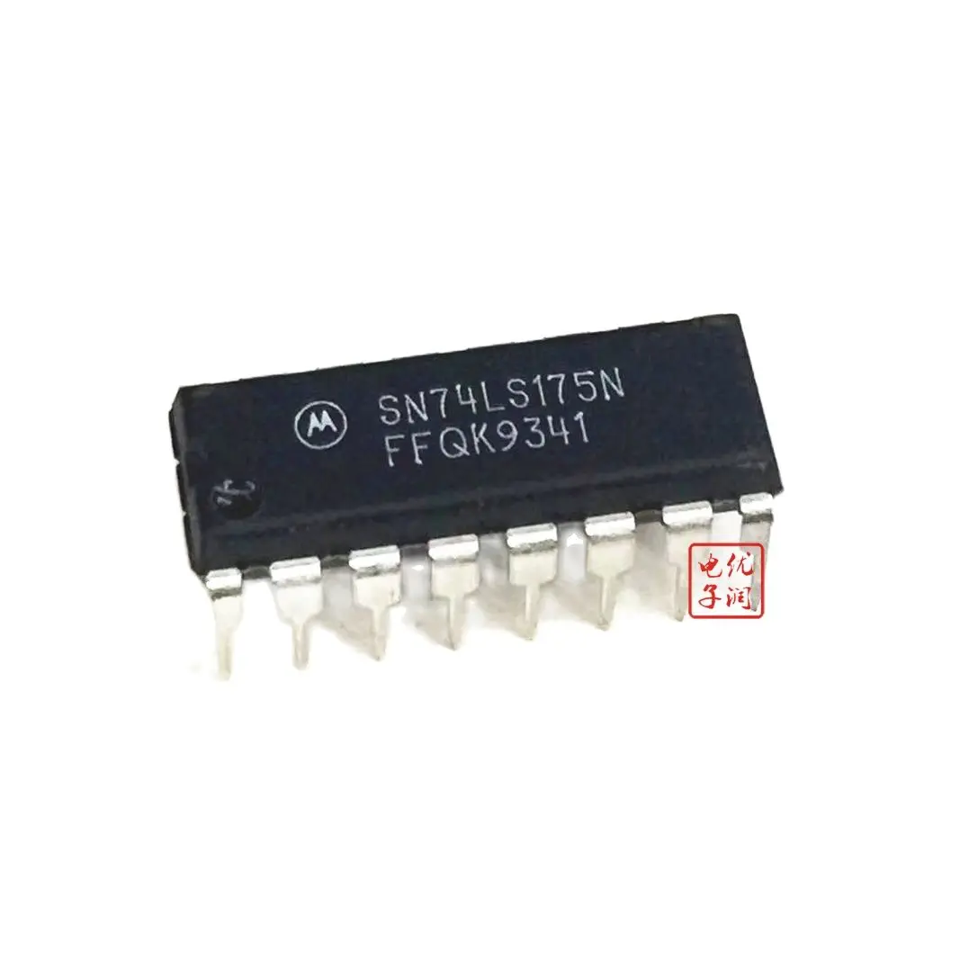 

10PCS/ SN74LS175N 74LS175 [New Imported Original] DIP-16 in-line four-way D-trigger