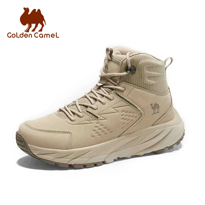 Golden Camel Outdoor Hiking Shoes for Men 2022 Waterproof Men's Winter Boots Non-slip Cushion Wear-resistant Sport Shoes for Men