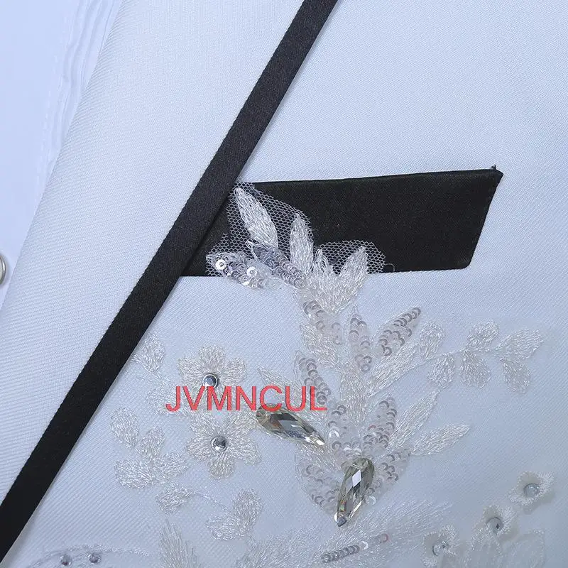 Мужские костюмы бойфренда с двойным рядом пуговиц 2 предмета облегающие смокинги