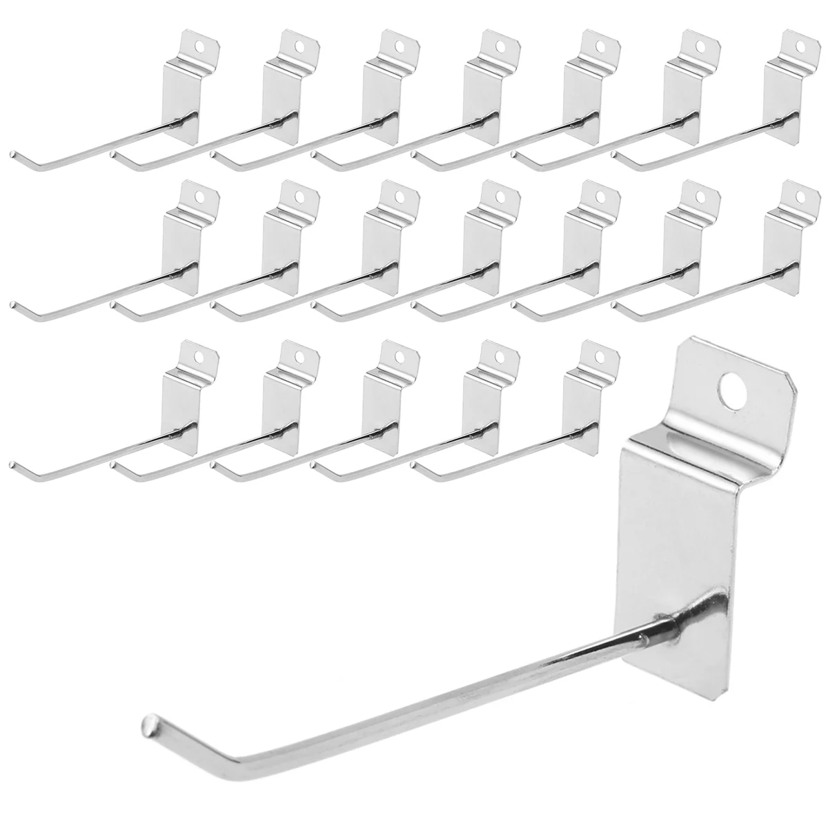 

20 Pcs Board Nails Heavy Duty Clothes Hanger Rack Hooks Slate
