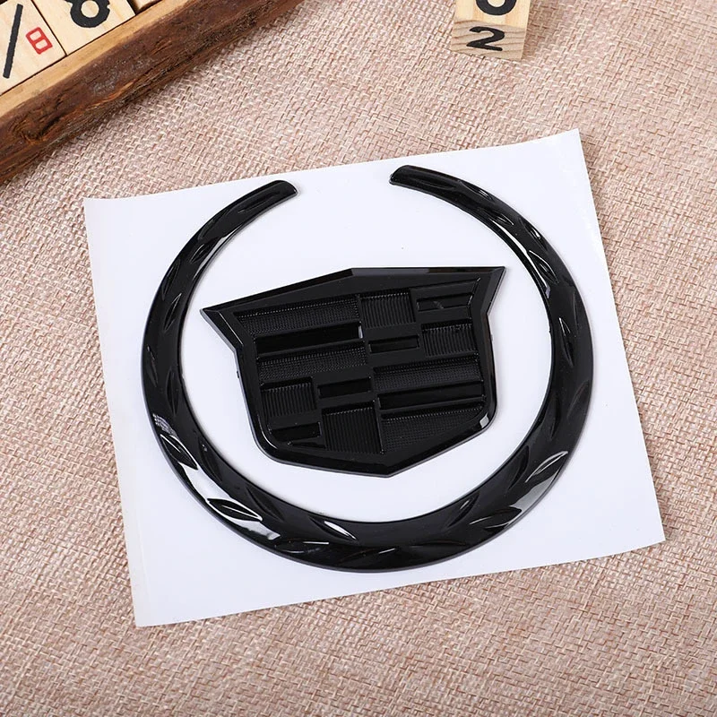 

ABS автомобильная передняя решетка центральная эмблема крышка для Cardillac SRX ATS XTS новая авто передняя голова задний багажник значок наклейка украшение