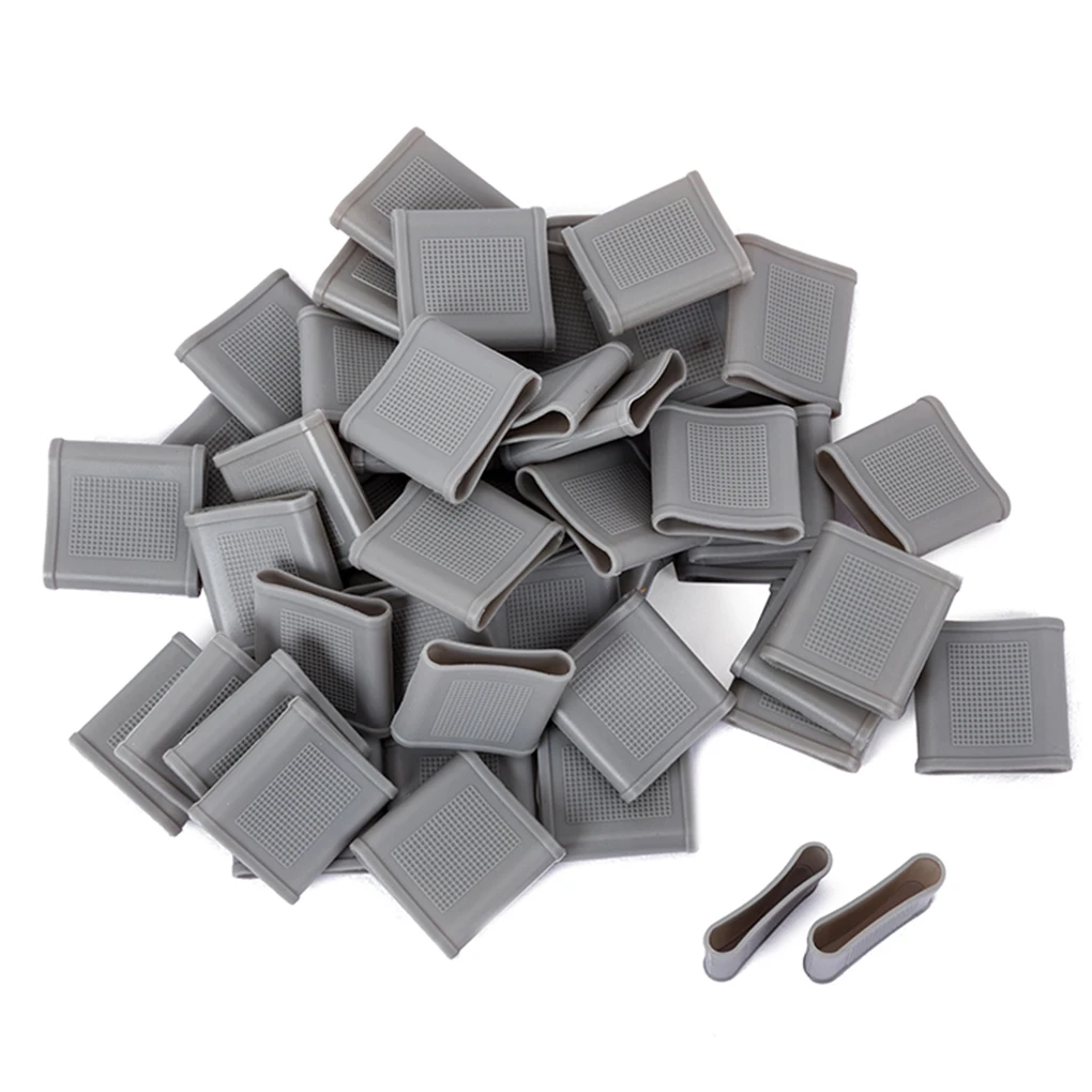 

50Pcs Fingertip Sleeves Silicone Support Protector Thumb Brace Guitar Musical Instrument Supplies for Beginners