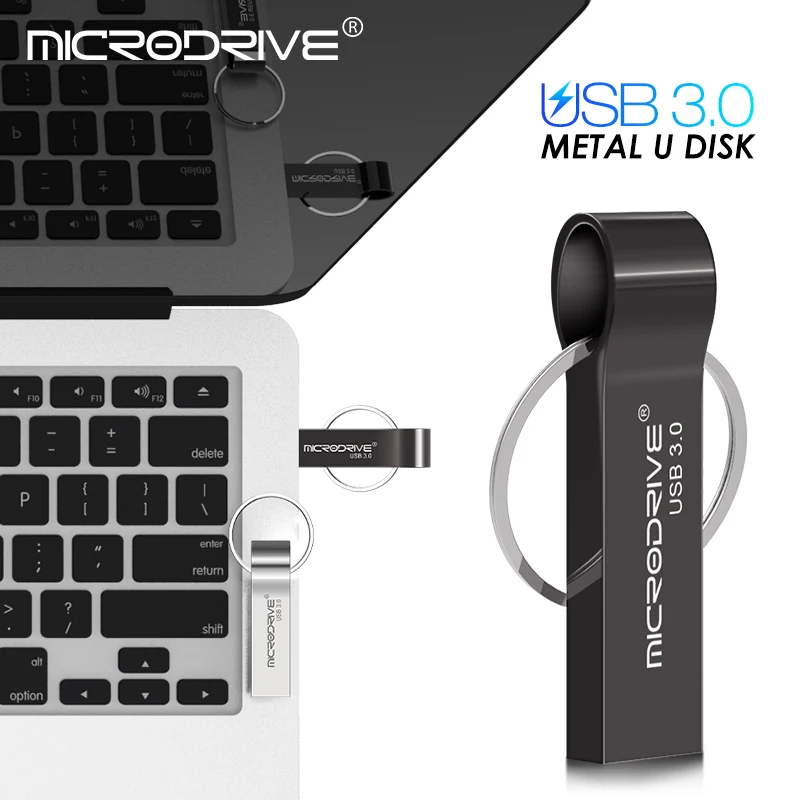 

USB флеш-накопитель, 32 ГБ, 128 ГБ, USB 3,0, высокоскоростные металлические флеш-накопители, подарок для ПК/автомобиля/телевизора, USB-накопитель, 64 ГБ, 16 ГБ, USB-флешка