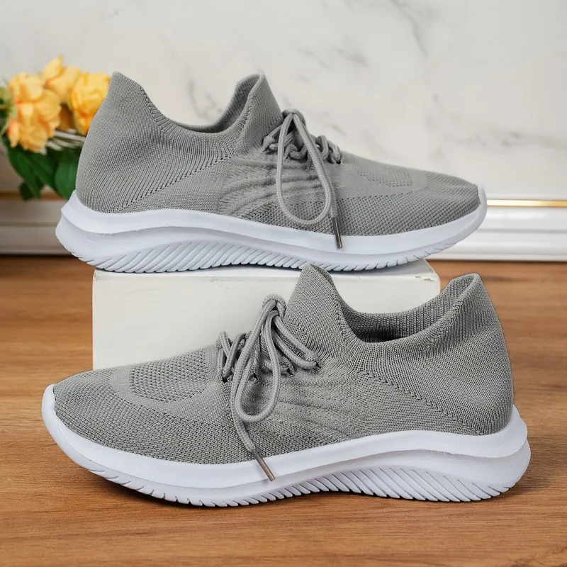 

2023 Women Sports Shoes Lightweight Mesh Sneakers Woman Athletic Breathable Running Shoes Flying Weave Casual Zapatillas Mujer