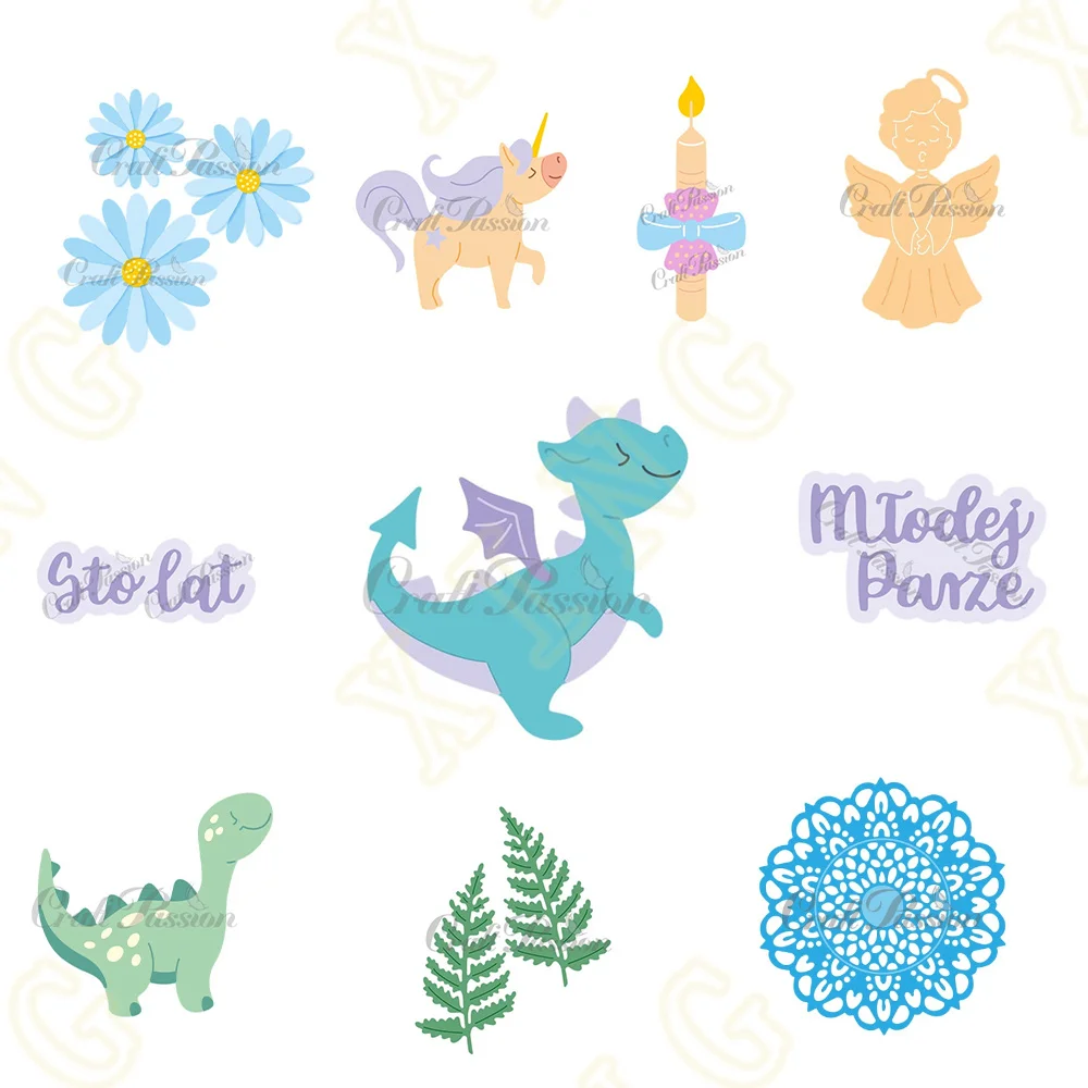 

Scrapbooking Metal Baptism Candle Cutting Dies Craft Embossing Make Paper Greeting Card Making Template DIY Handmade 2023 New