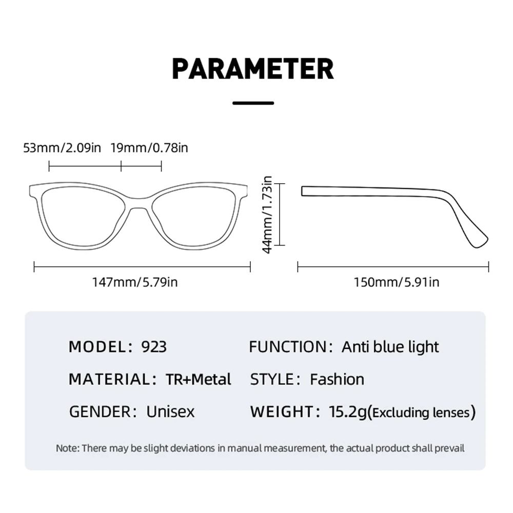 DDDLONG TR90 квадратные очки с защитой от синего света оправа для очков по рецепту