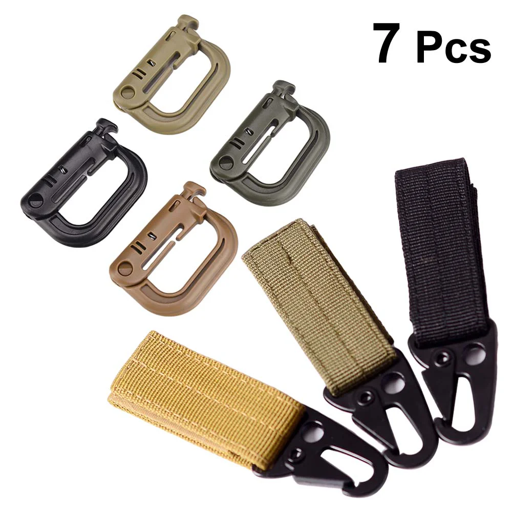 

Hook Key Chain Mountain Climbing Nylon Ribbon Hanging Buckle Belt Carabiner Backpack Edcequipment