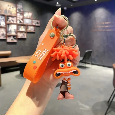 Брелок силиконовый с героями мультфильмов