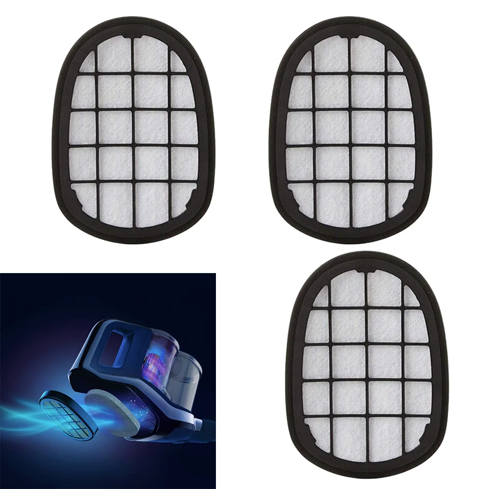 

3pcs Filter Element Parts Fits For Philips FC6812 FC6901 XC7042 Vacuum Cleaner Household Cleaning Filter Sponge Attachment