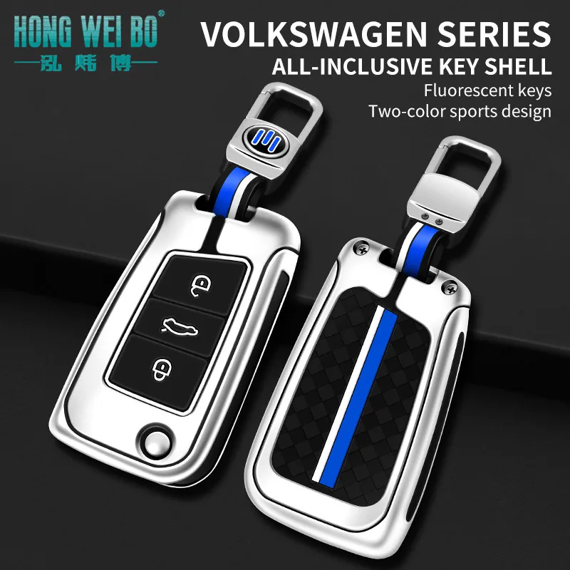 

Car Key Case Cover Key Bag For Volkswagen VW Golf 3 4 5 6 mk4 mk6 Passat b5 b6 b7 b8 cc Polo Tiguan mk2 Touran Jetta 6 Bora mk6