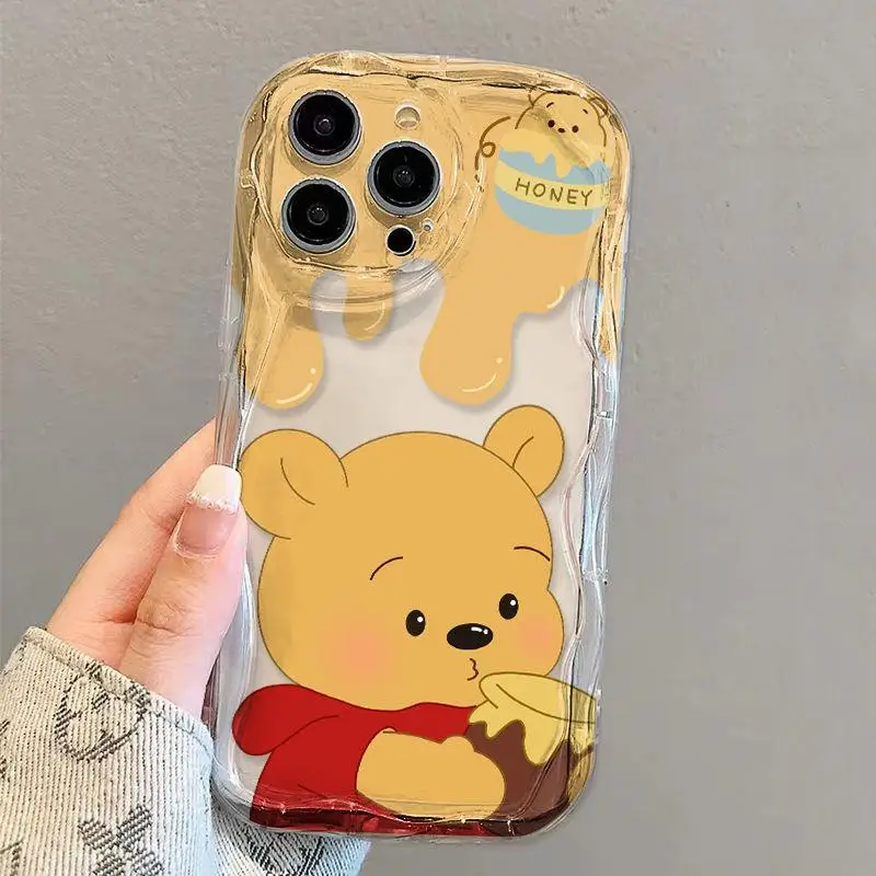 Чехол с изображением Disney Винни-Пуха для Redmi Note 13 Pro 12 4G Plus 12S 11S 10S 11 10 8 9 Max 13C 12C 9C A1