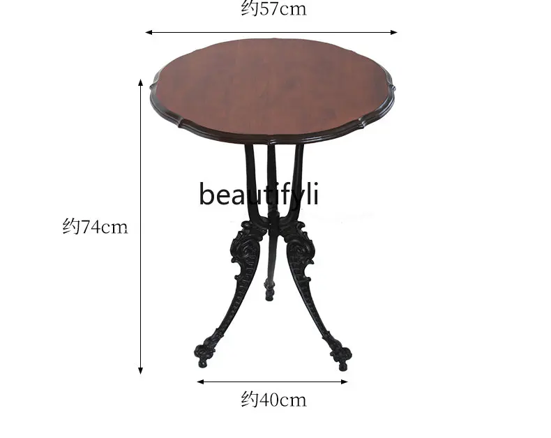 Домашний Деревянный стол Zhonggu из черного дерева для гостиной столовой маленький