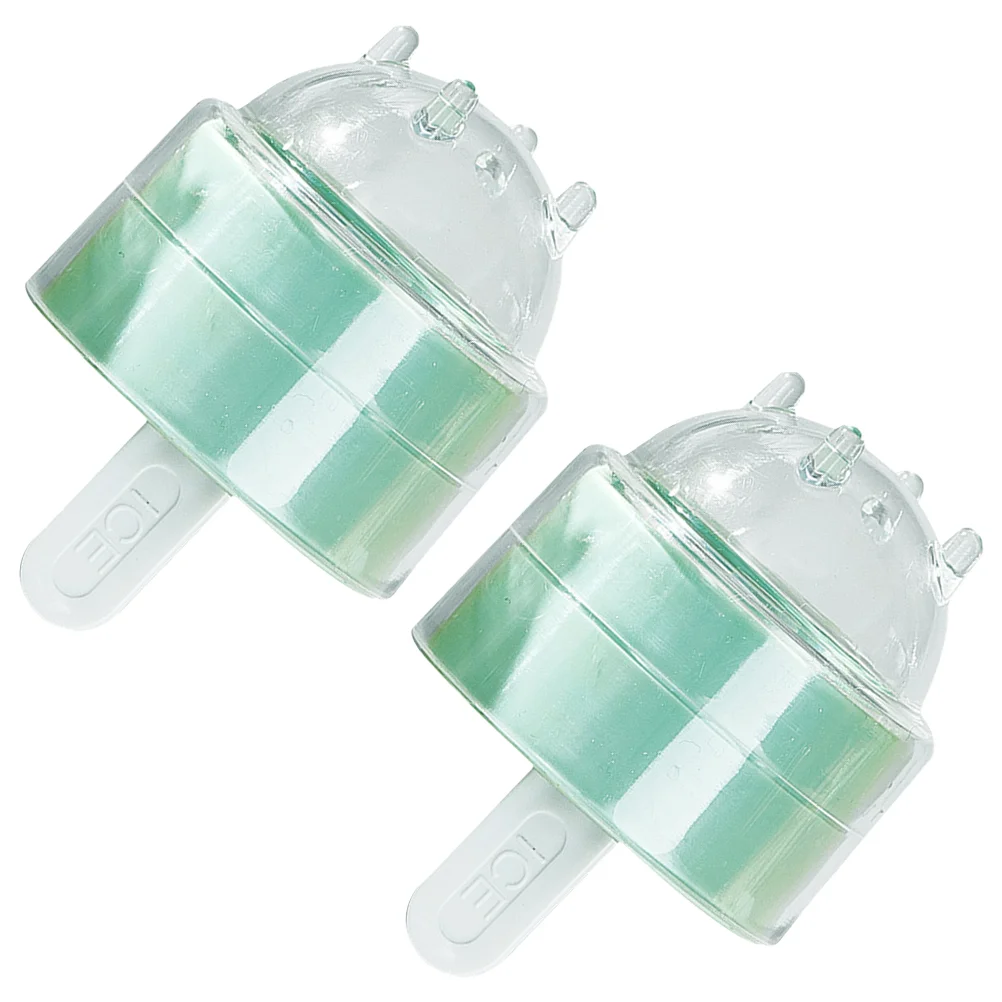 

2pcs Popsicles Mold Kitchen Popsicles Maker Ice Mold Ice Cube Shaper DIY Supply