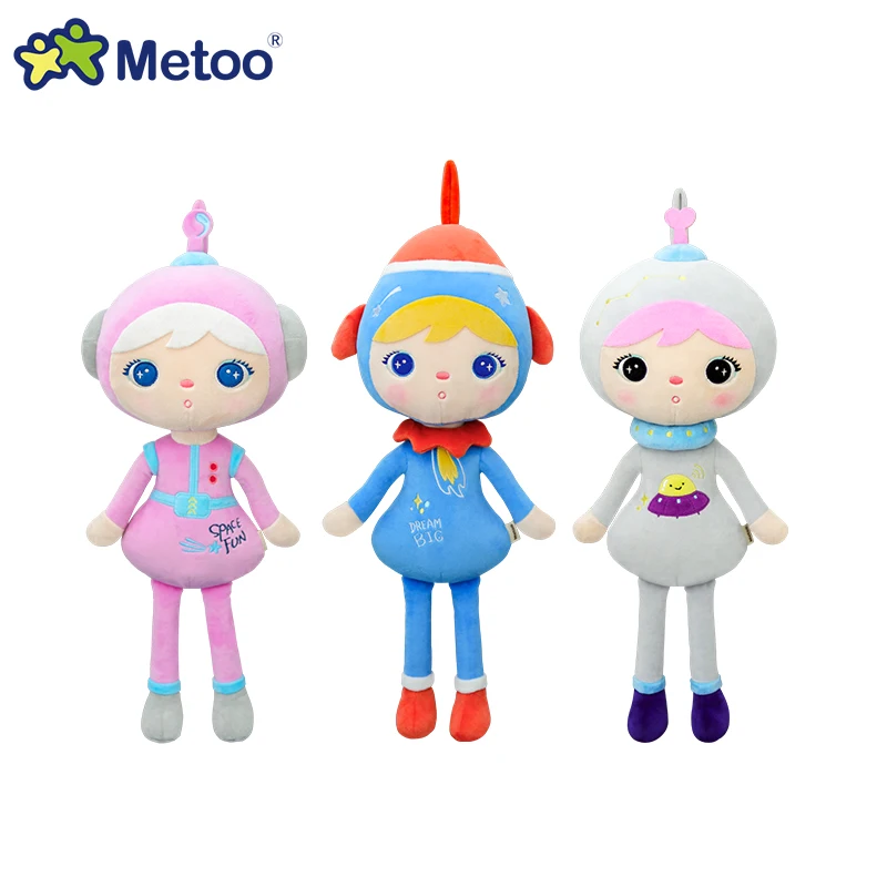 

Симпатичные Мультяшные куклы Metoo, плюшевые игрушки, космический корабль, Мягкие Игрушки для маленьких девочек, милый подарок на день рождения, 50 см