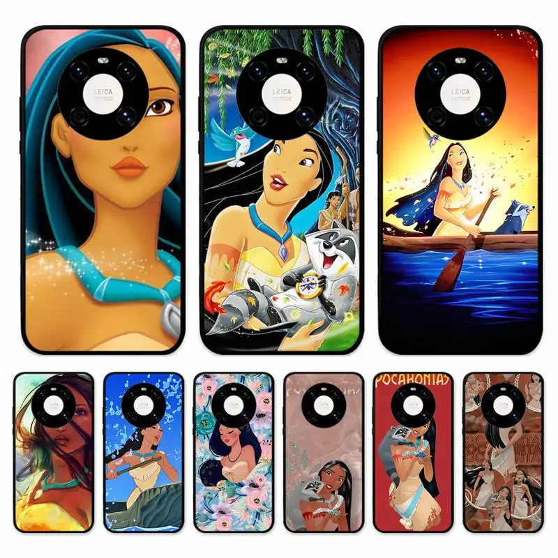 

Disney Pocahontas Phone Case for Huawei Mate 20 10 9 40 30 lite pro X Nova 2 3i 7se