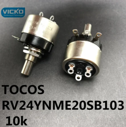 [Vk] оригинальная фотолампа RV24YN20F B103 B10K 10K RV24YNME20SB103 10k вал 20 мм Переключатель