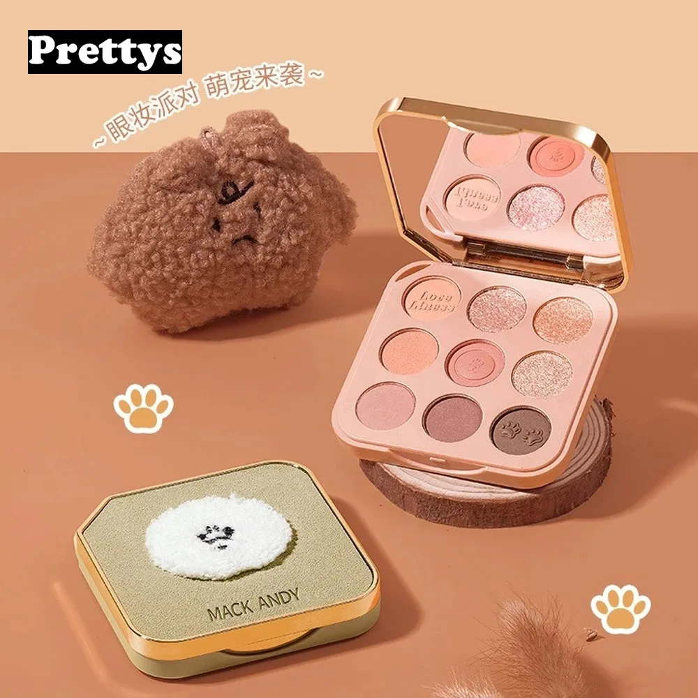 

New 9-Color High-Quality Eyeshadow Palette For Beginners Easy To Apply Pearly Matte Nude Long Lasting Natural Eye Makeup