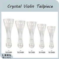 crystal violin tailpiece for 44 34 12 14 18 violin parts accessories fiddle tailpiece