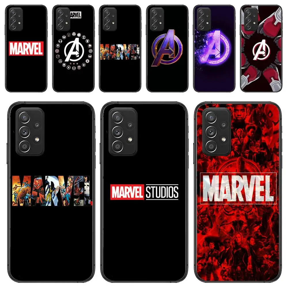 

Marvel logo for Samsung Galaxy A51 A50 A52 5G A20E A60 A20S A71 A40 A40S A90 A70 A32 A30 A70 A21S phone case