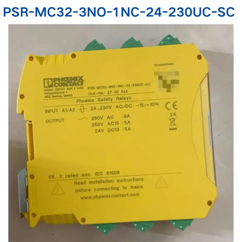 Б/у тест ОК Реле PHOENIX PSR-MC32-3NO-1NC-24-230UC-SC 2700524