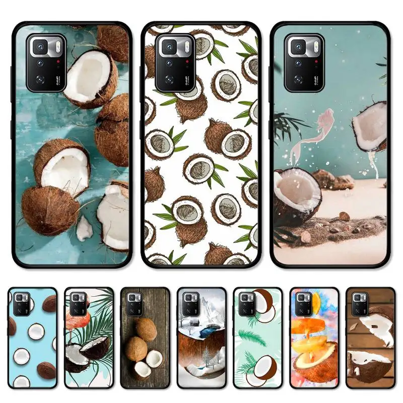 

Summer coconut Phone Case for Redmi 5 6 7 8 9 A 5plus K20 4X S2 GO 6 K30 pro