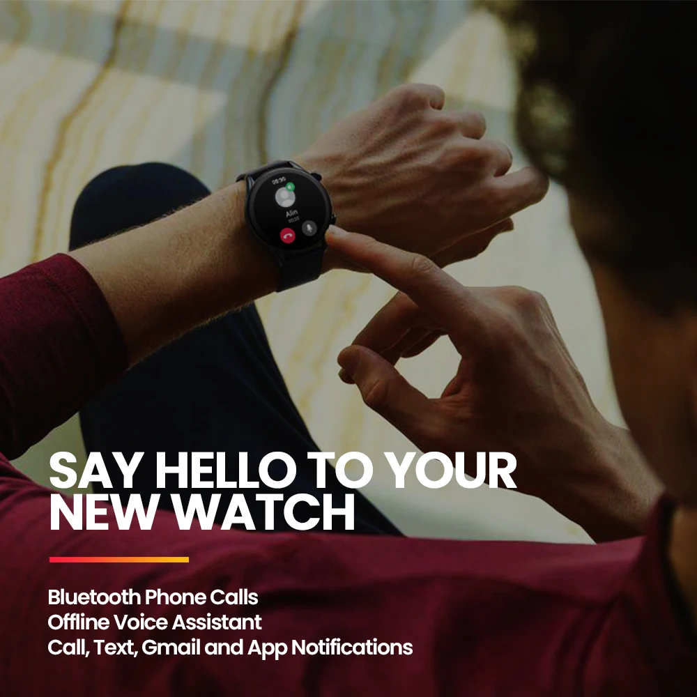 Фото Новые умные часы Zeblaze Btalk 3 Plus с голосовыми вызовами, 1.39-дюймовым большим HD-дисплеем, мониторингом здоровья и спортивными функциями №4