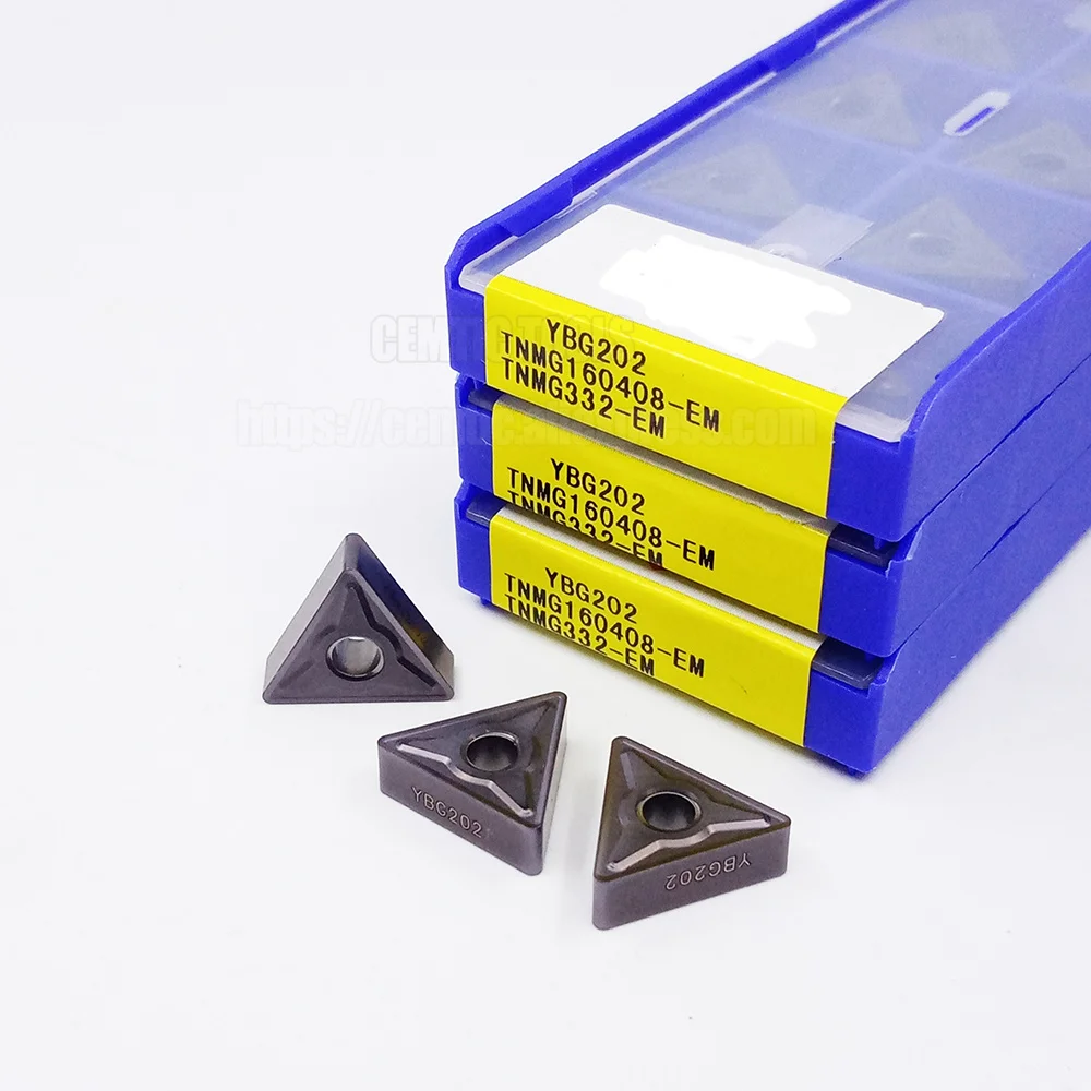 

TNMG160408 -EM YBM153 YBM253 YBG205 YBG202 ZCC CNC режущий инструмент для стали и пластины из нержавеющей стали TNMG332