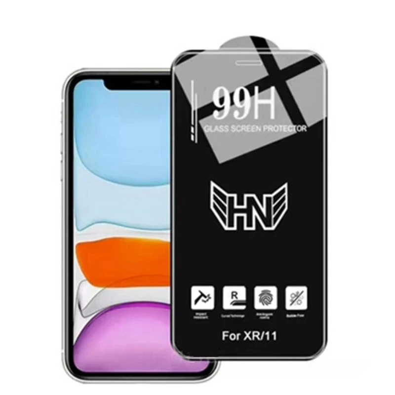 Изогнутое закаленное стекло 99H для iPhone 14 Pro Max 13 Mini 12 11 XS XR X 8 7 6 Plus SE, 5 шт.
