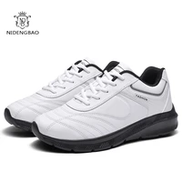 men trendy casual breathable trainers walking sports sneakers white leather teen leisure 2022 new running shoes larger size 48
