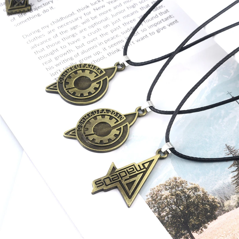 Ожерелье-ворота для взрослых из аниме вращающаяся Экипировка подвеска медаль