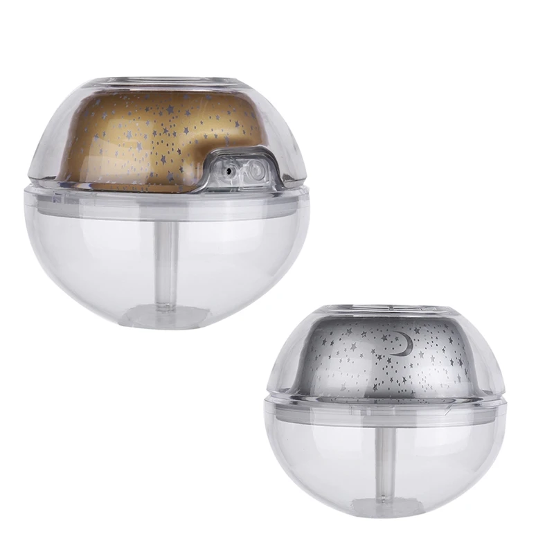 

Air Humidifier USB Ultrasonic Aromatherapy Diffuser With Star Sky Lamp For Home Babyroom Electric Mist Maker